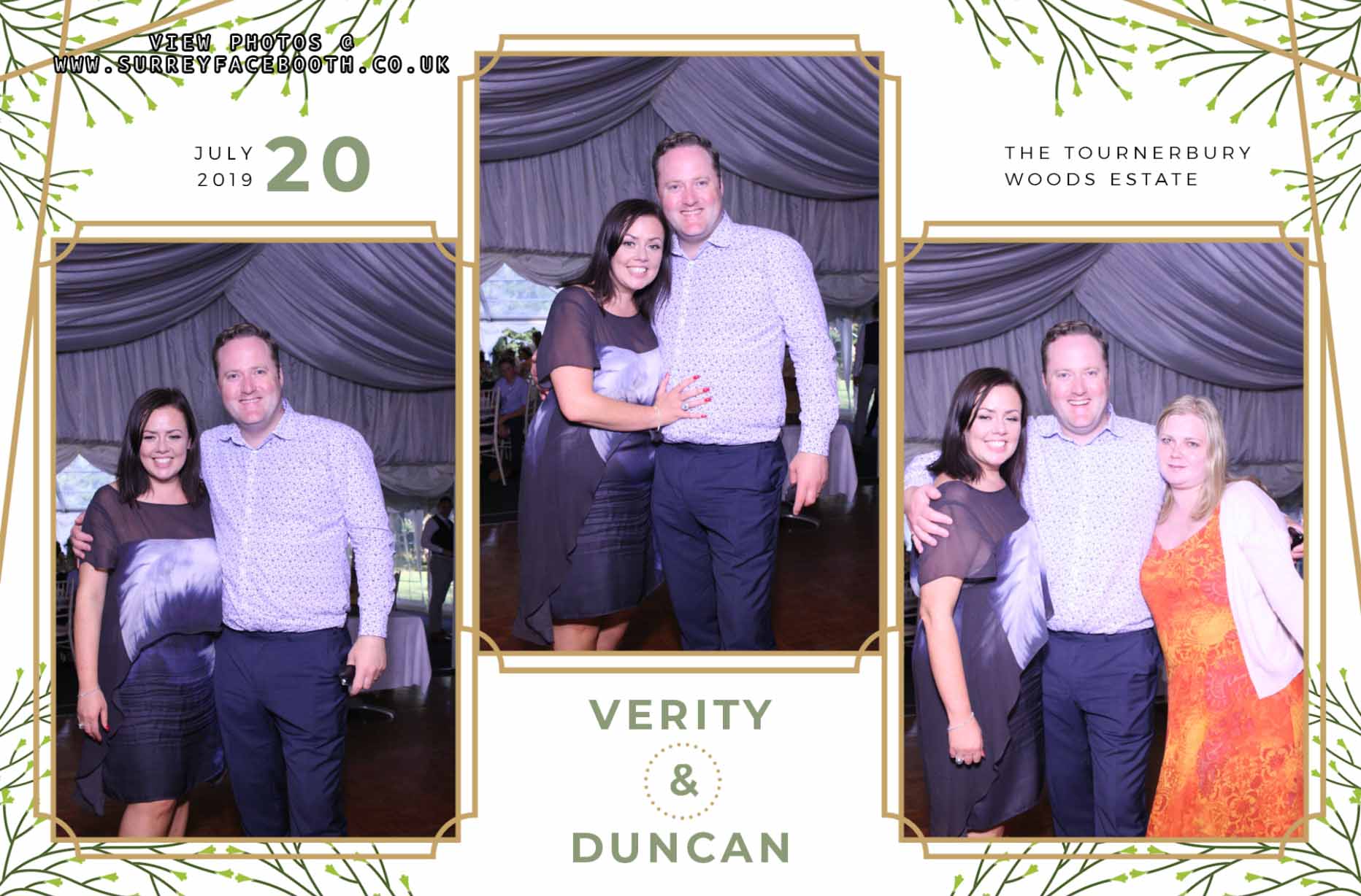 Verity and Duncan's Wedding  | View more photos from the event at galleries.surreyfacebooth.co.uk/u/Surrey-FaceBooth/Verity-and-Duncans-Wedding